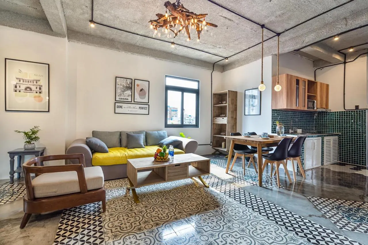Pis Apartment In District 1 Ho Chi Minh-staden